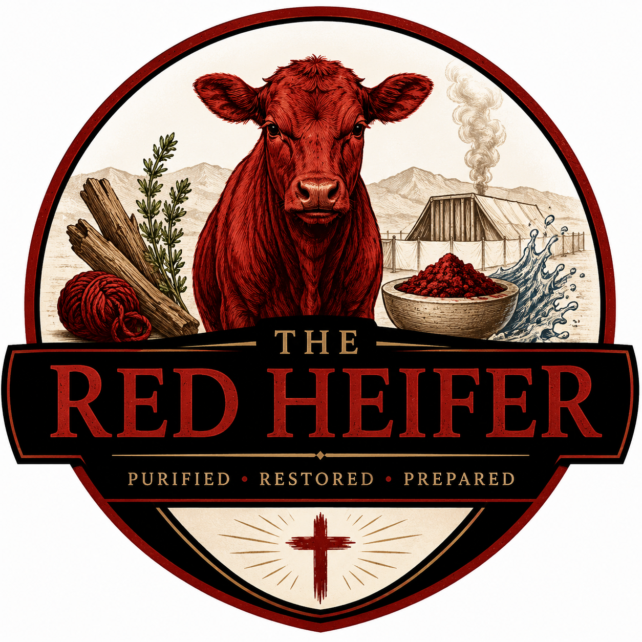 The Red Heifer Project logo